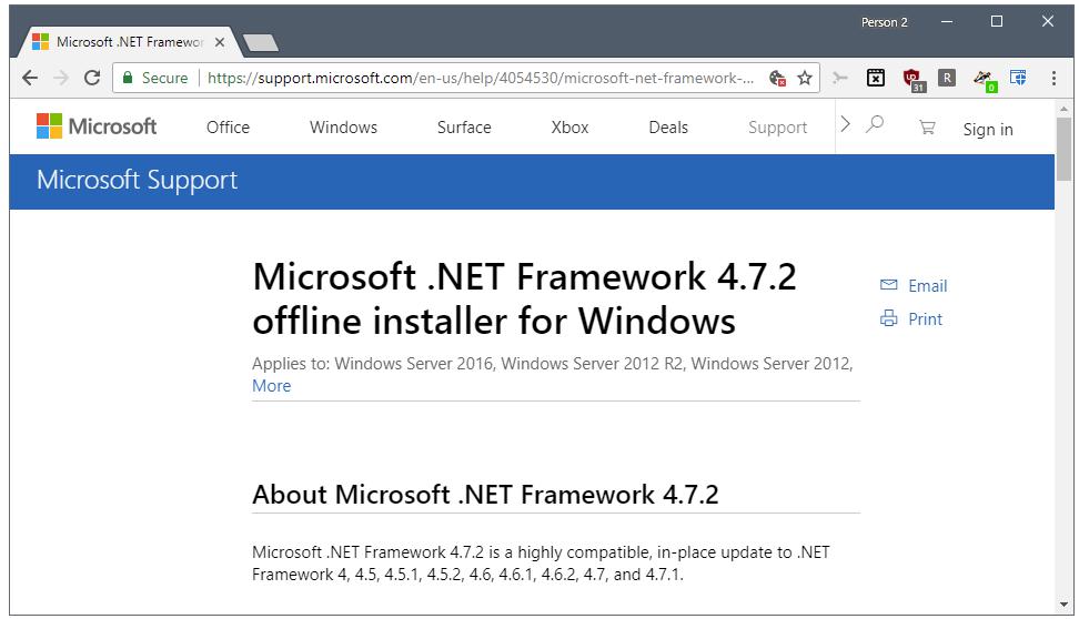 nền tảng lập trình .NET Frameword