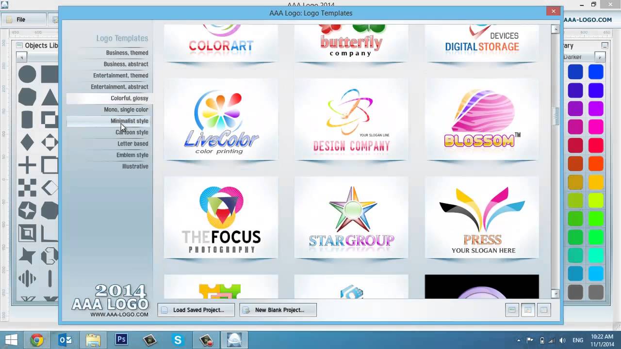 phần mềm thiết kế logo aaa