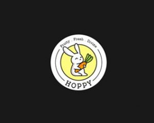 Logo của thương hiệu Hoppy Juice