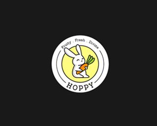 Logo của thương hiệu Hoppy Juice