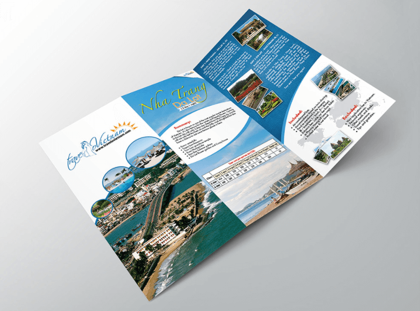 Brochure du lịch, khách sạn