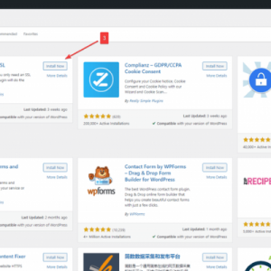 Đăng ký SSL bằng cách cài Plugin