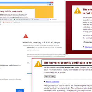 Một số lỗi thường thấy khi cài đặt chứng chỉ SSL là gì?