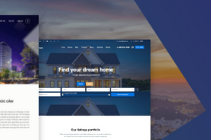 Tham khảo mẫu website bất động sản của Mona Media