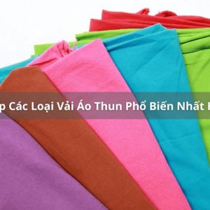 các loại vải áo thun