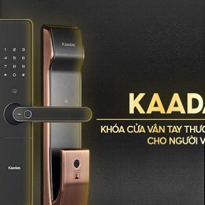 thương hiệu khóa cửa kaadas
