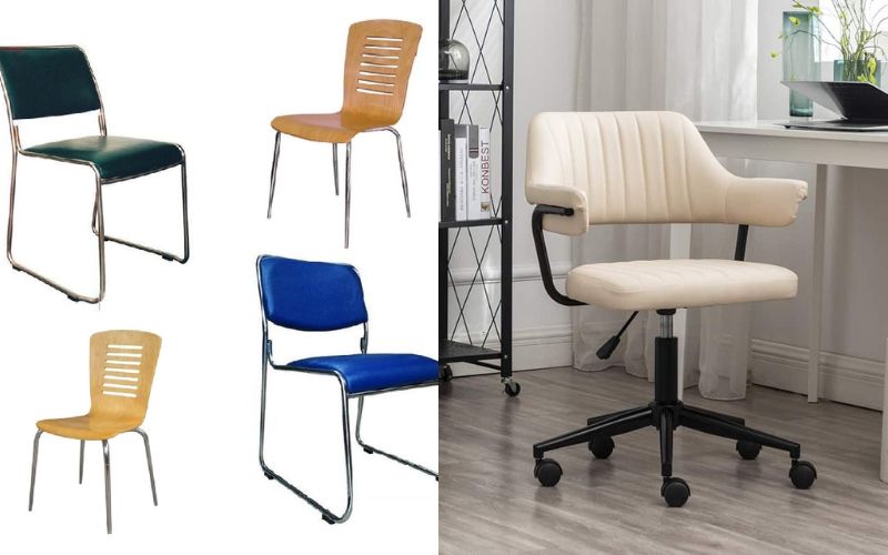 Nên chọn ghế xoay hay ghế cố định